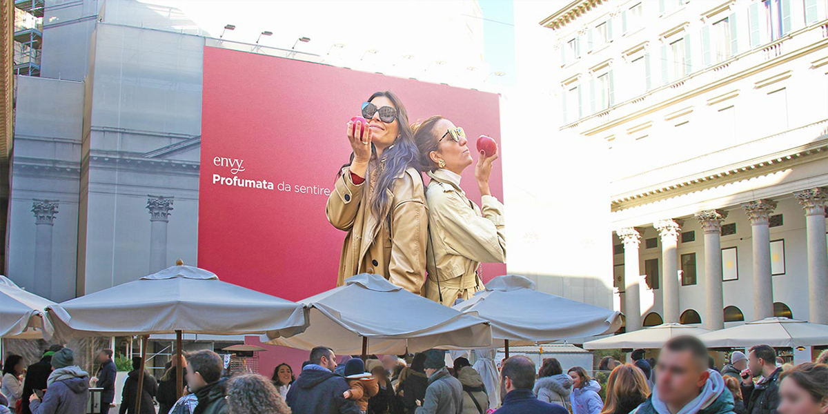 Envy™ celebra i 5 sensi nel cuore di Milano